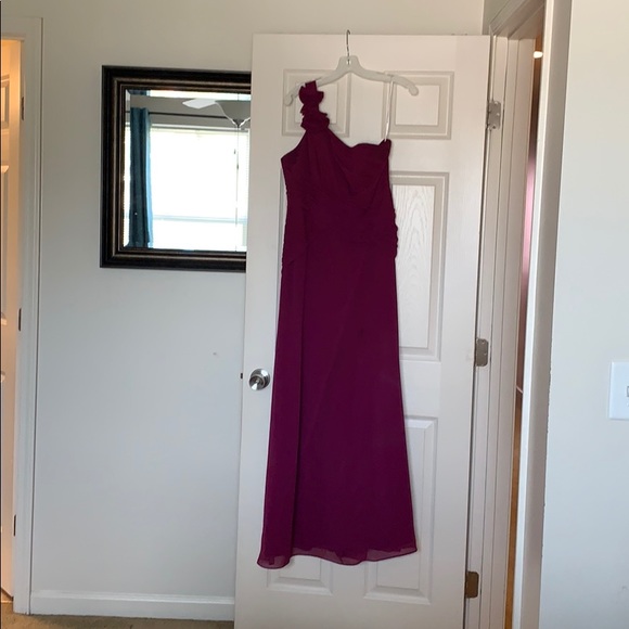 Plum ball gown - Picture 2 of 2
